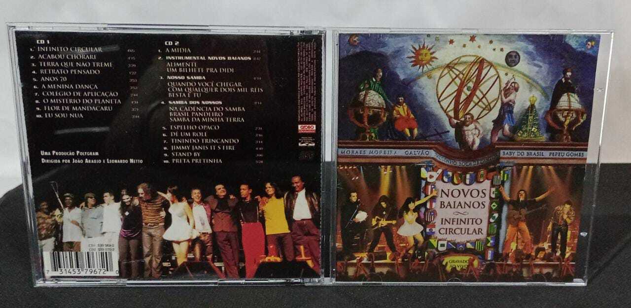 CD - Novos Baianos - Infinito Circular (duplo)