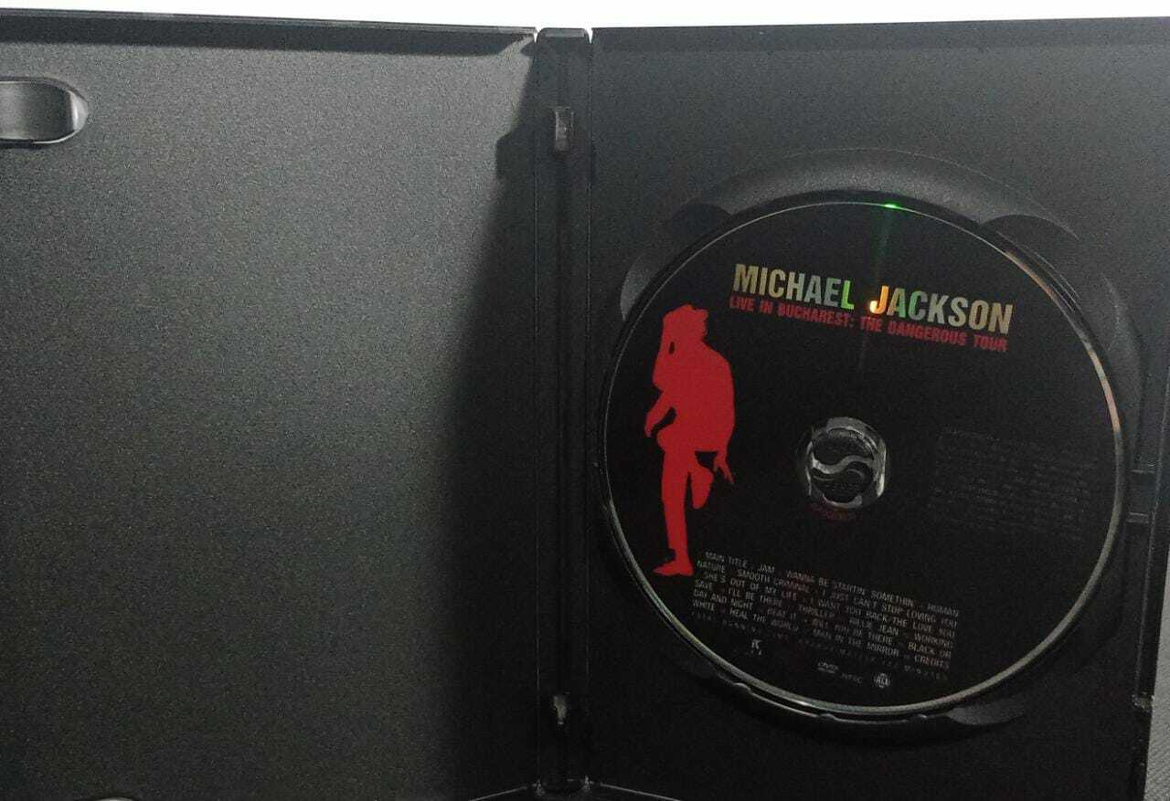 DVD - Michael Jackson - Live at Bucharest The Dangerous Tour