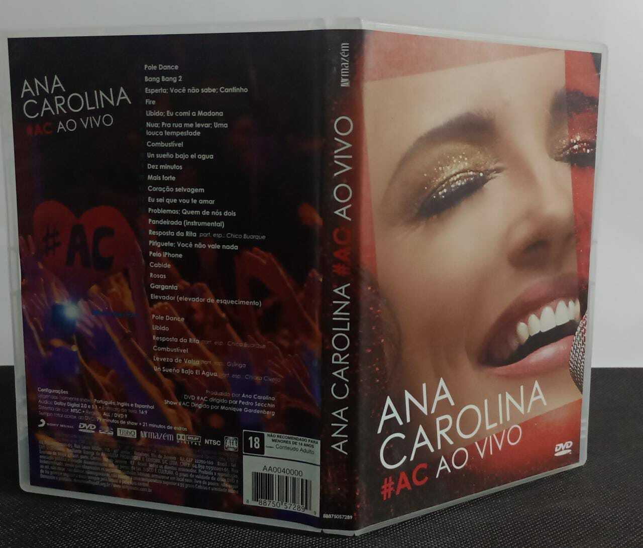 DVD - Ana Carolina - AC Ao Vivo