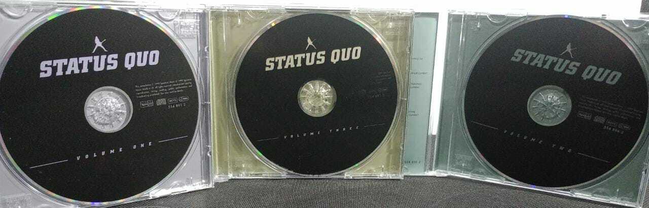CD - Status Quo - The Essential (box 3 CDs/UK)