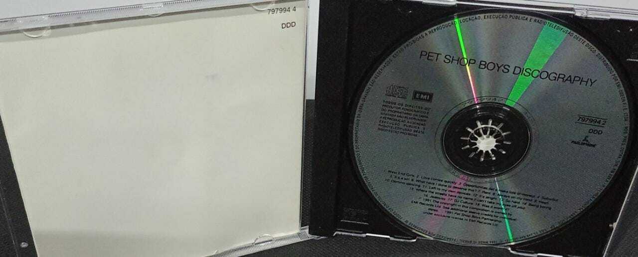 CD - Pet Shop Boys - Discography The Complete Single Collection