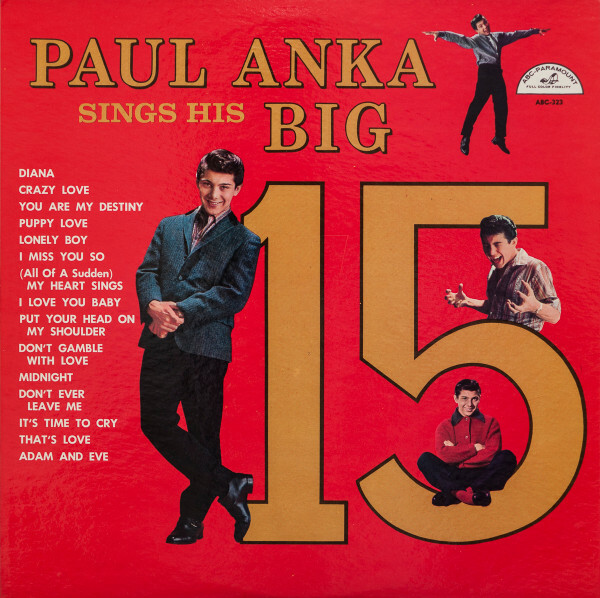 Vinil - Paul Anka - Sings His Big 15