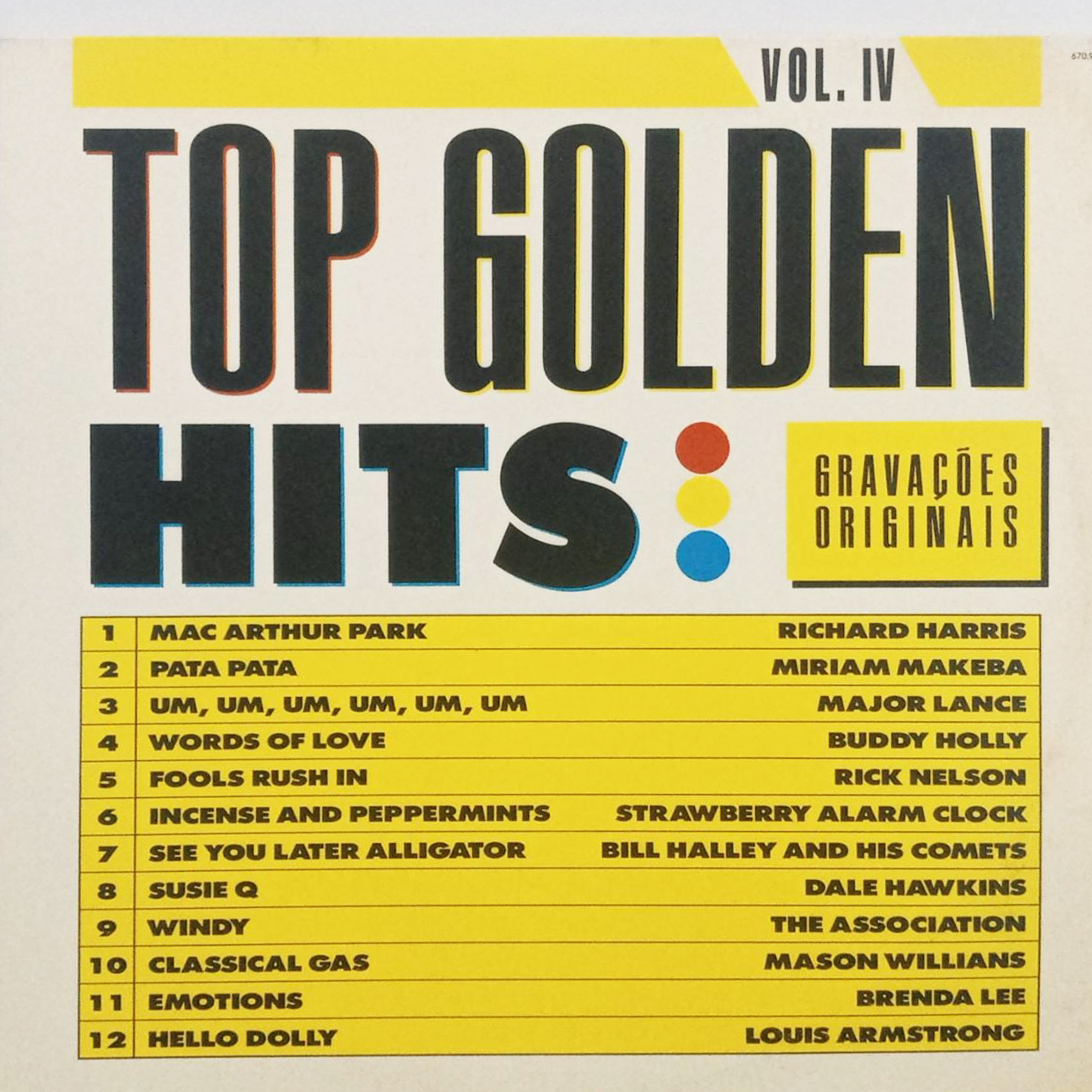 Vinil - Top Golden Hits Vol IV