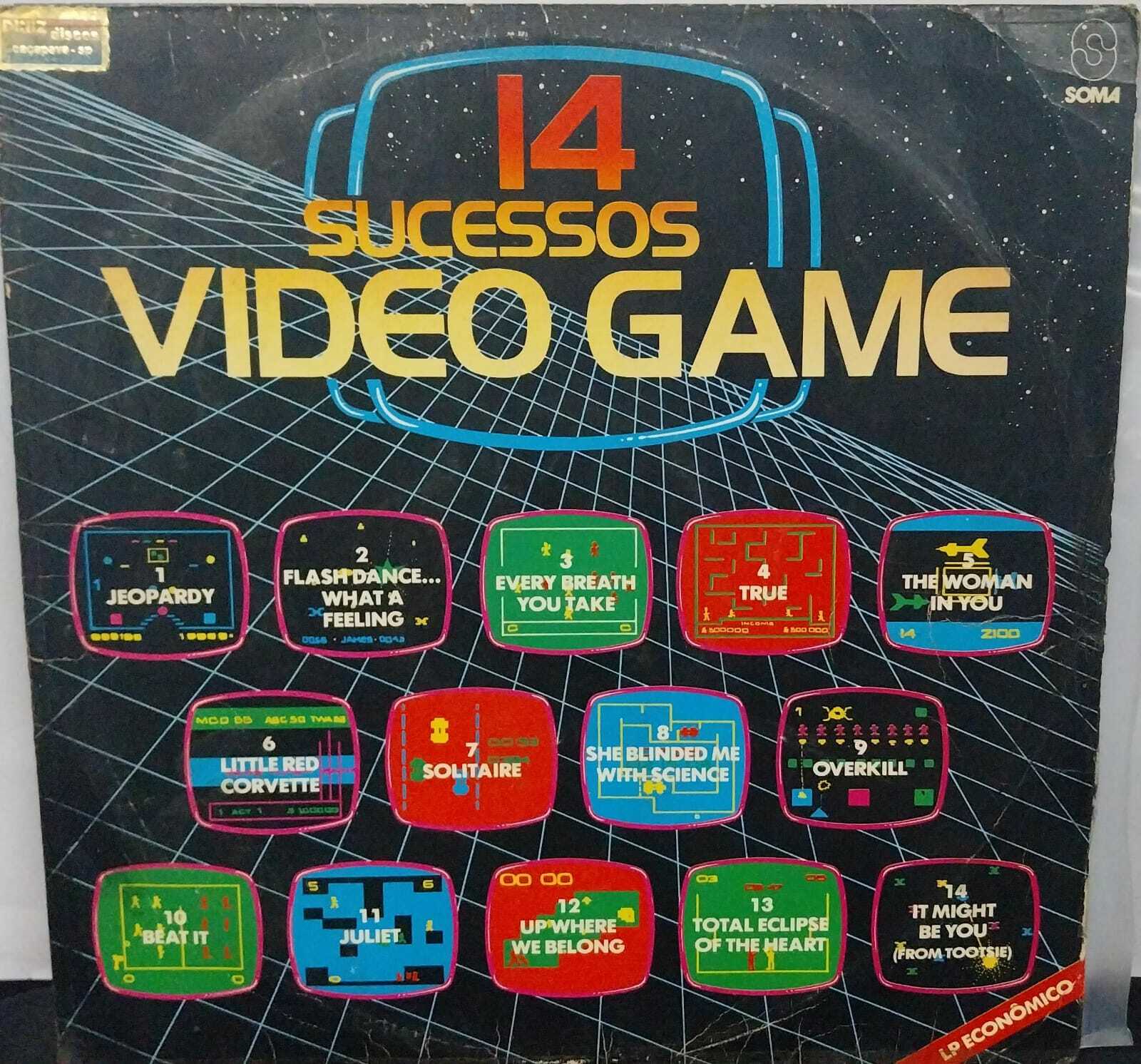 Vinil - Videogame Group - 14 Sucessos Video Game