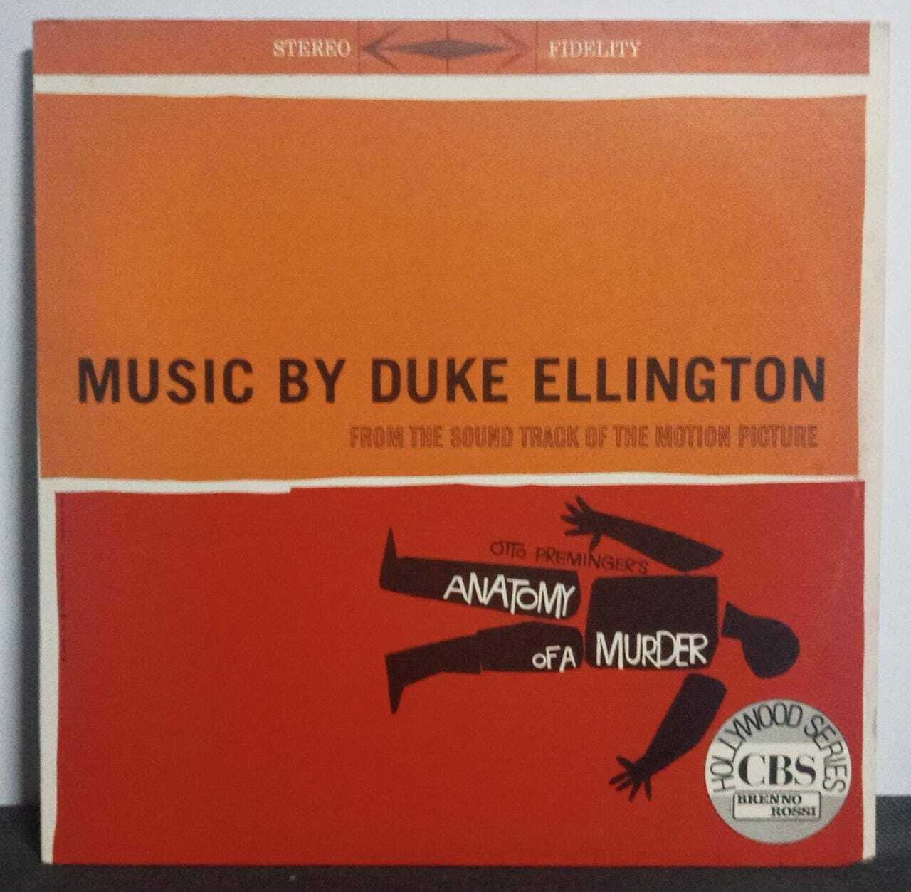 Vinil - Duke Ellington - Anatomy Of A Murder Trilha Sonora do Filme
