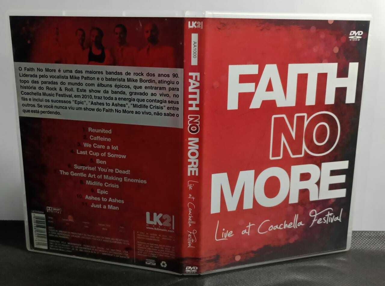 DVD - Faith no More - Live at Coachella Festival