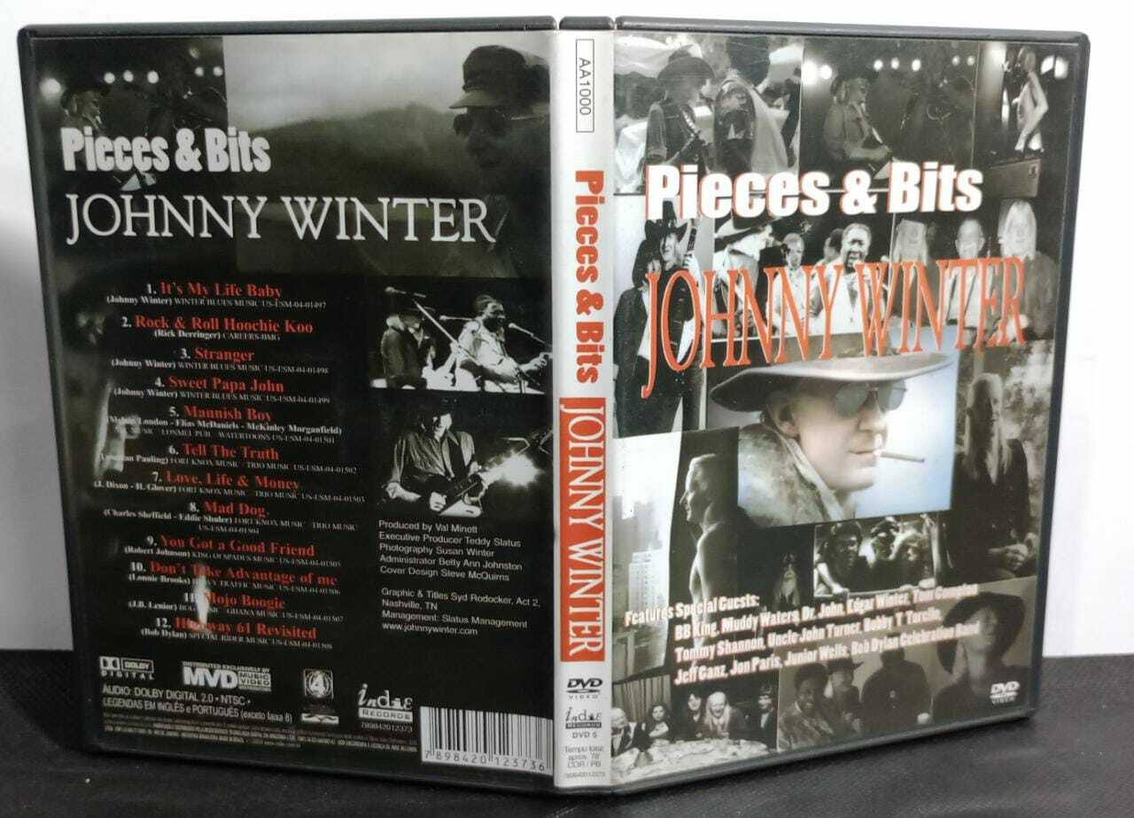DVD - Johnny Winter - Pieces & Bits