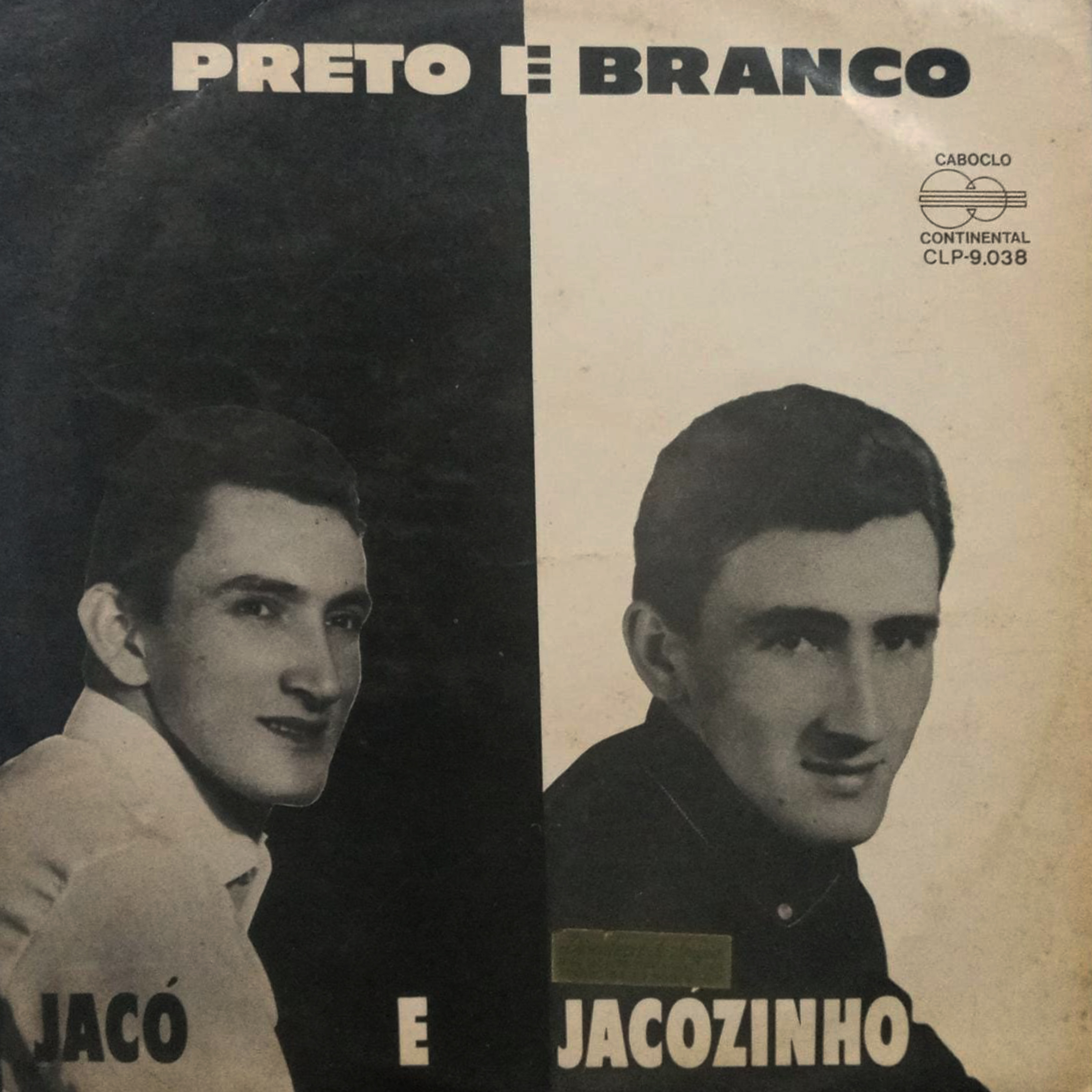 Vinil - Jacó E Jacozinho - Preto E Branco