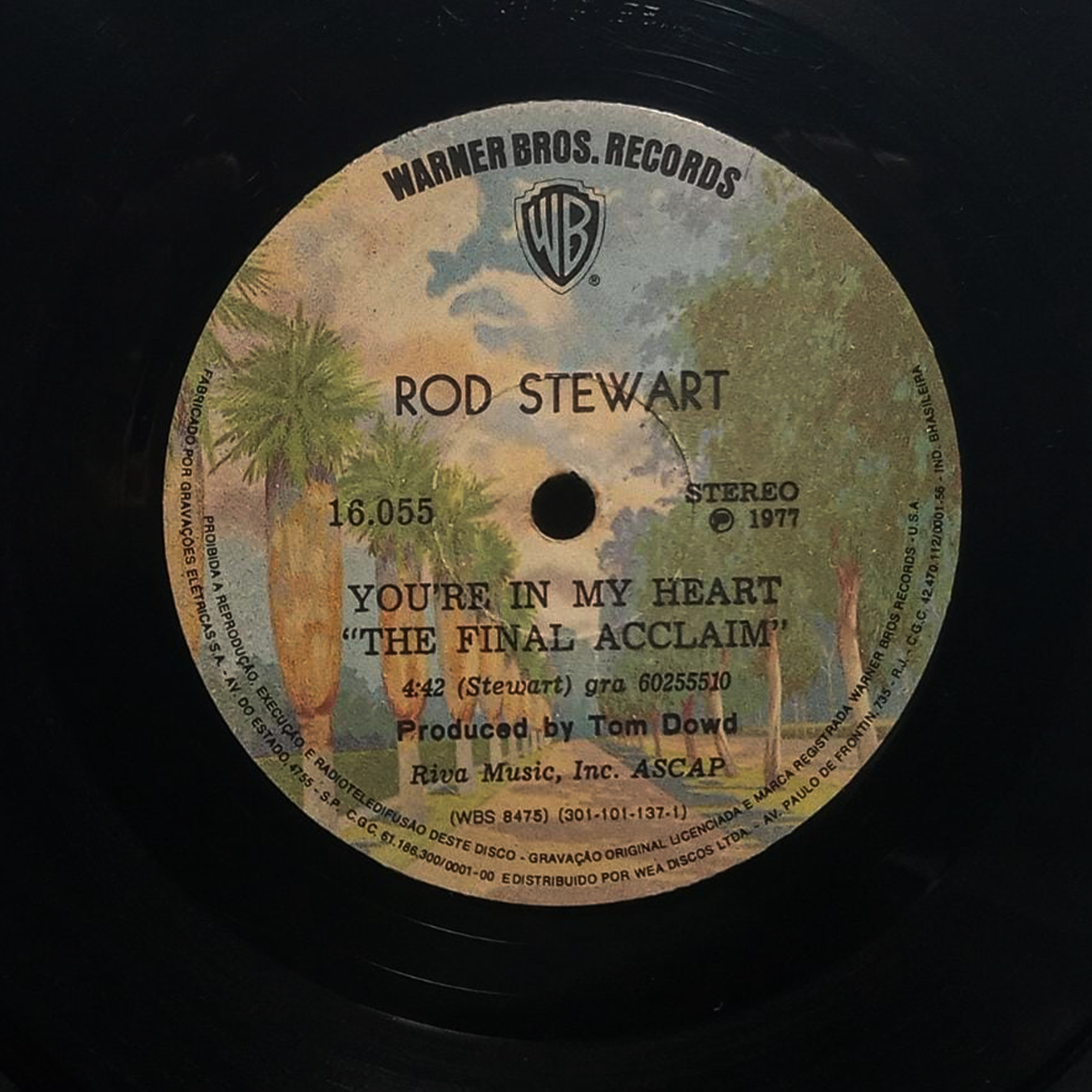 Vinil Compacto - Rod Stewart - You re In My Heart / You Got A Nerve