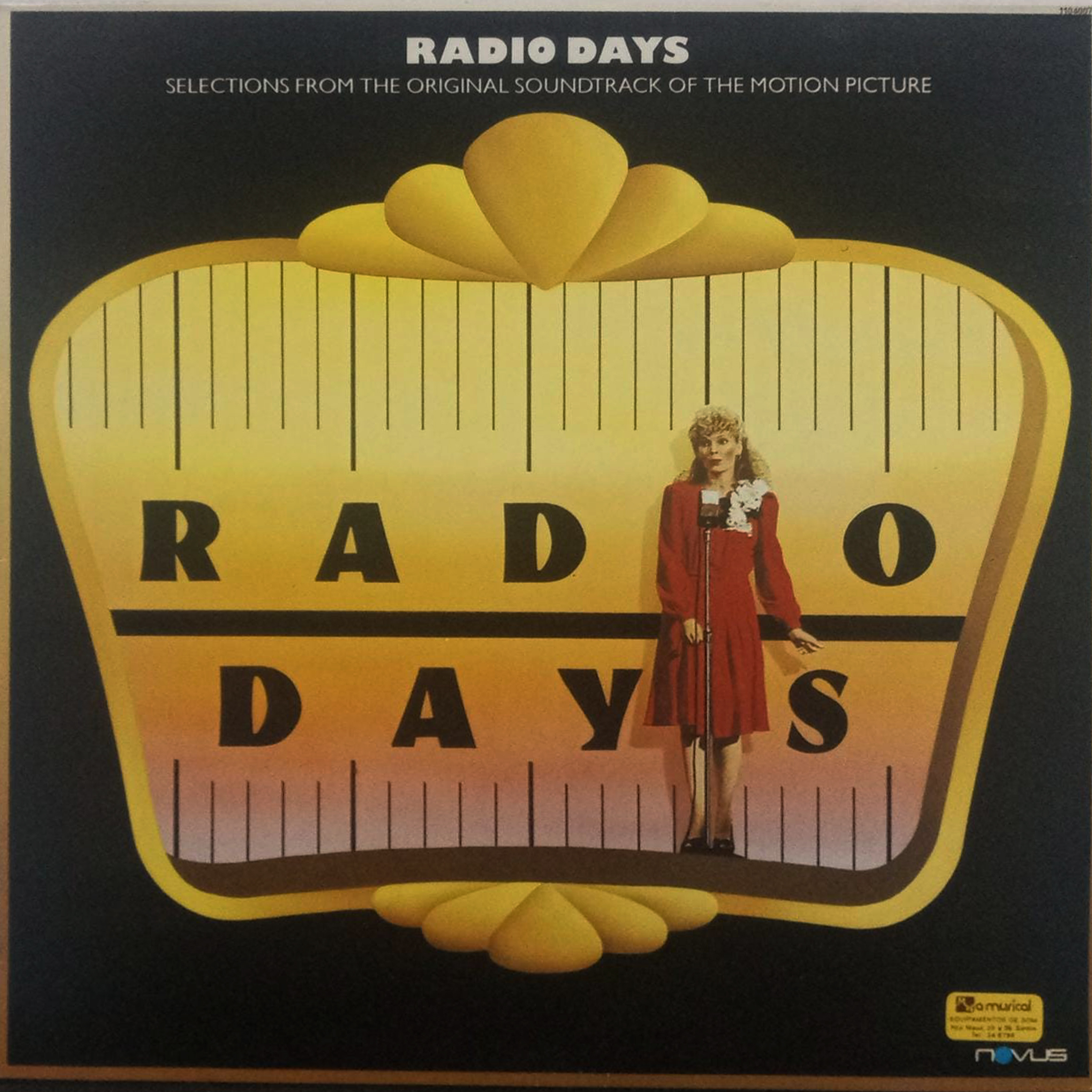 Vinil - Radio Days - Selections From The Original Soundtrack Of The Motion Picture