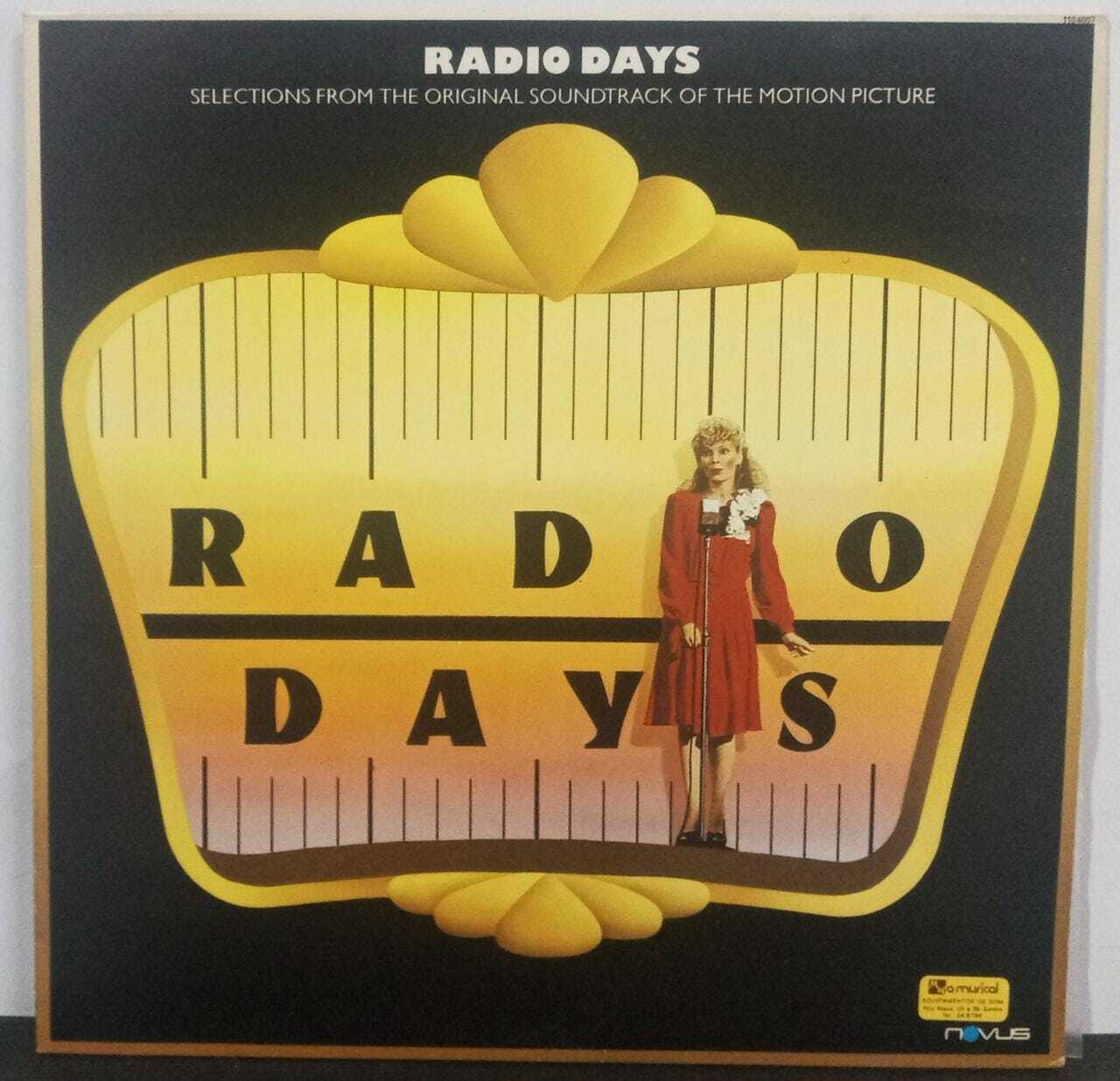 Vinil - Radio Days - Selections From The Original Soundtrack Of The Motion Picture