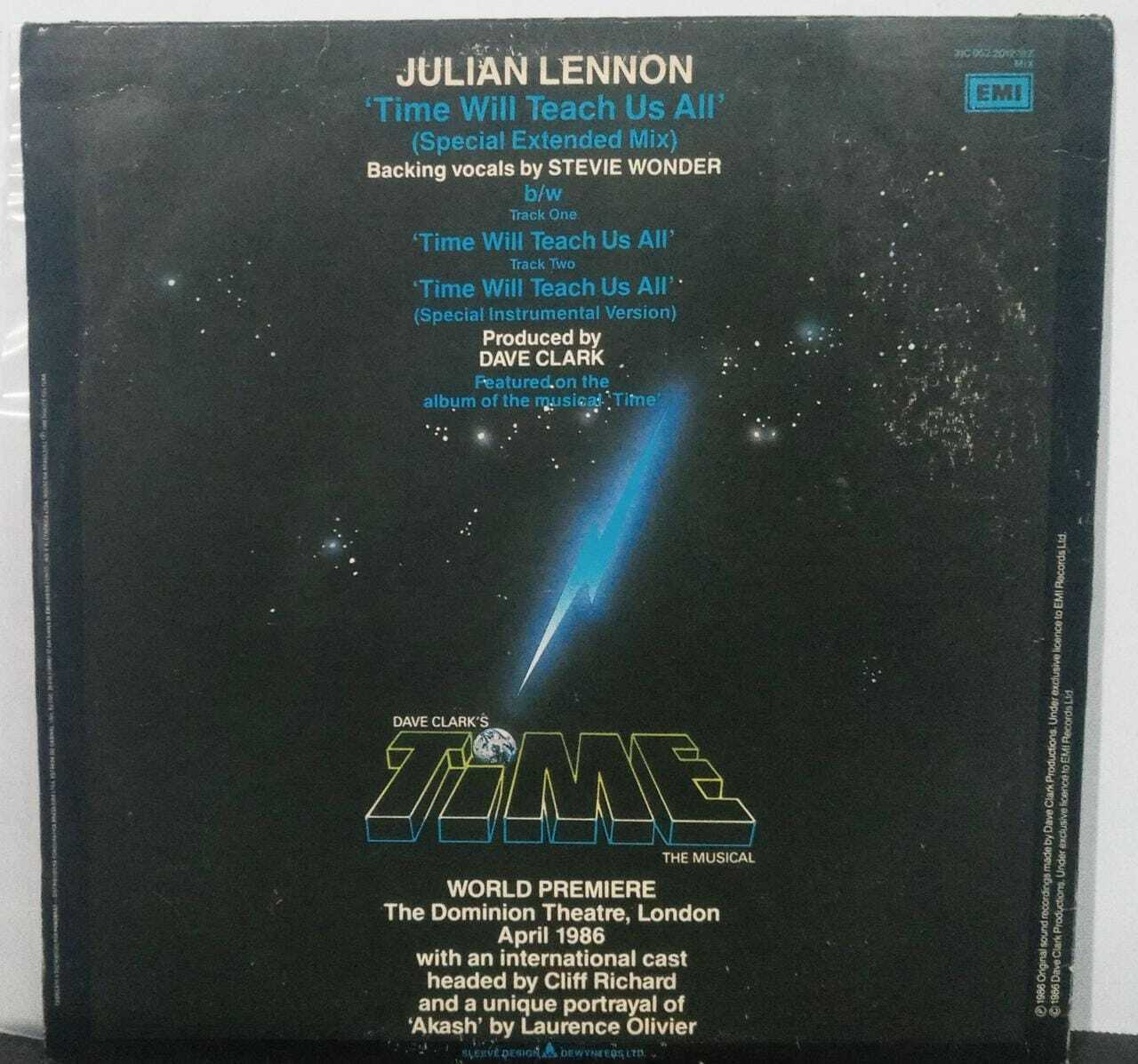 Vinil - Julian Lennon - Time Will Teach Us All
