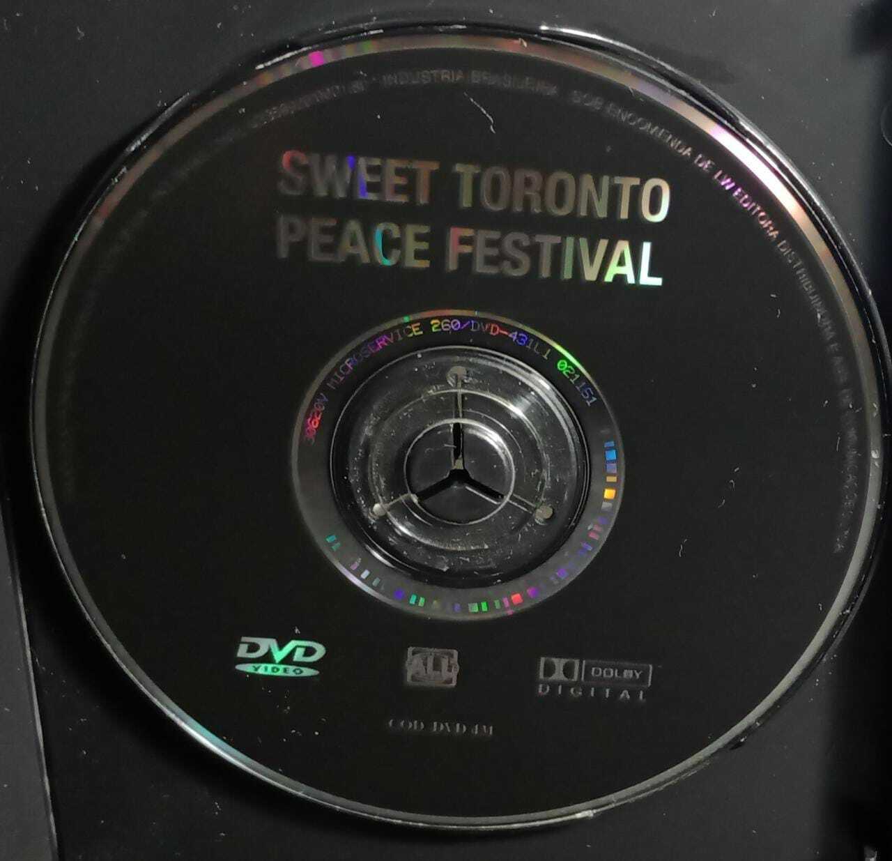 DVD - Sweet Toronto Peace Festival