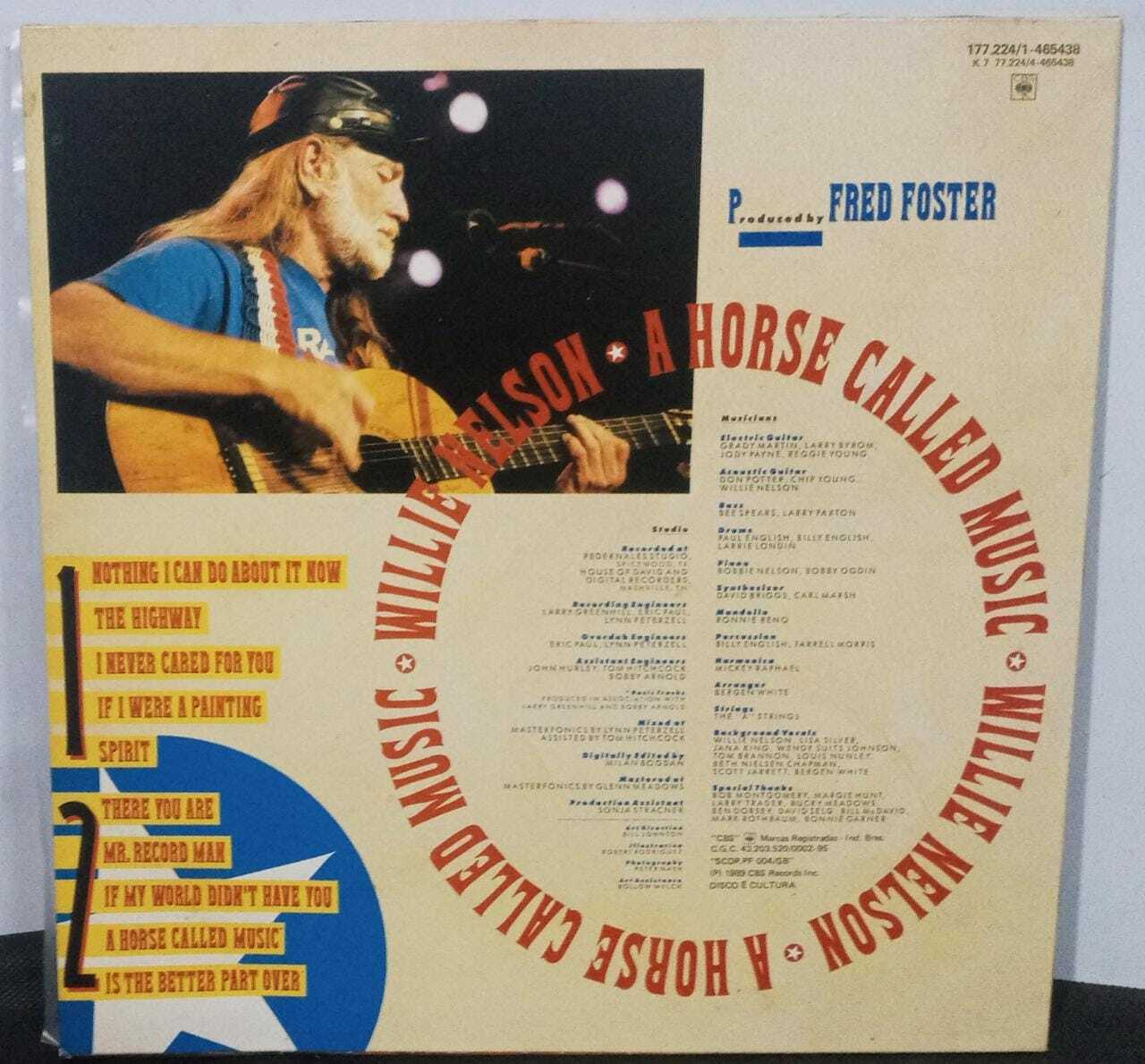 Vinil - Willie Nelson - A Horse Called Music