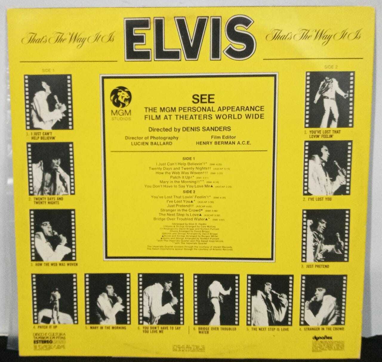 Vinil - Elvis Presley - Thats The Way It Is