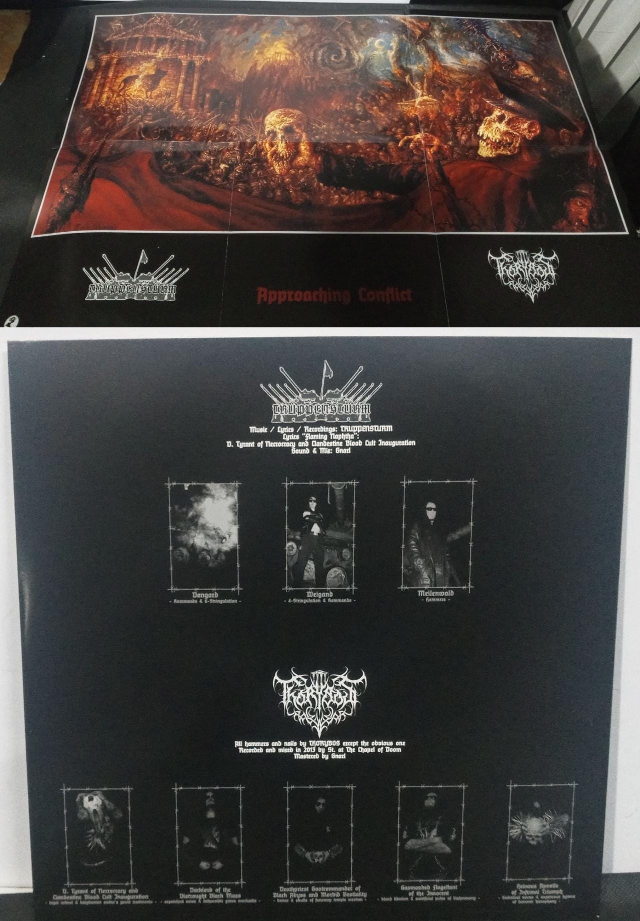 Vinil -  Truppensturm Thorybos - Approaching Conflict (Germany)