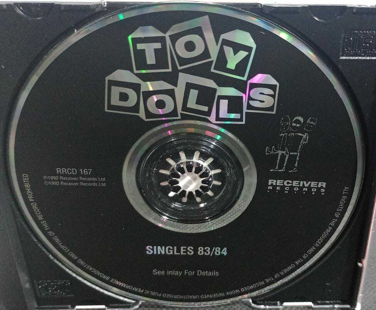 CD - Toy Dolls - Singles 83-84 (England)