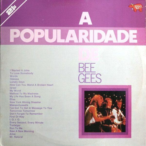 Vinil - Bee Gees - A Popularidade De (duplo)