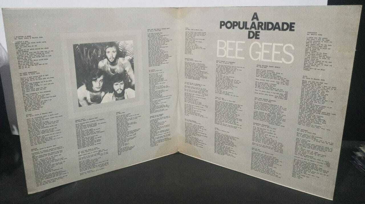 Vinil - Bee Gees - A Popularidade De (duplo)