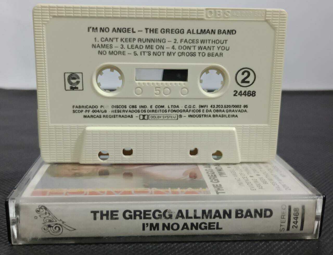 Fita K7 - The Gregg Allman Band - Im No Angel