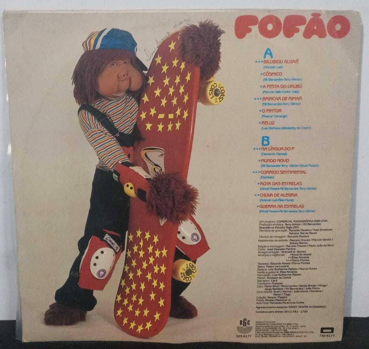 Vinil - Fofão - 1989