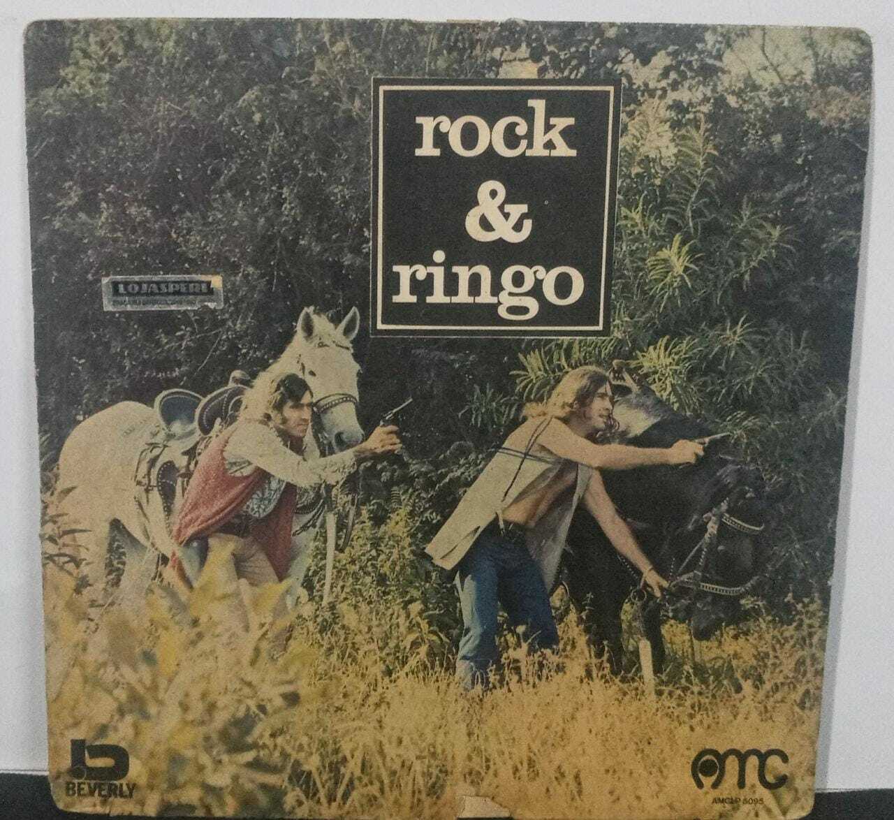 Vinil - Rock e Ringo - Os Cabeleiras da Lua