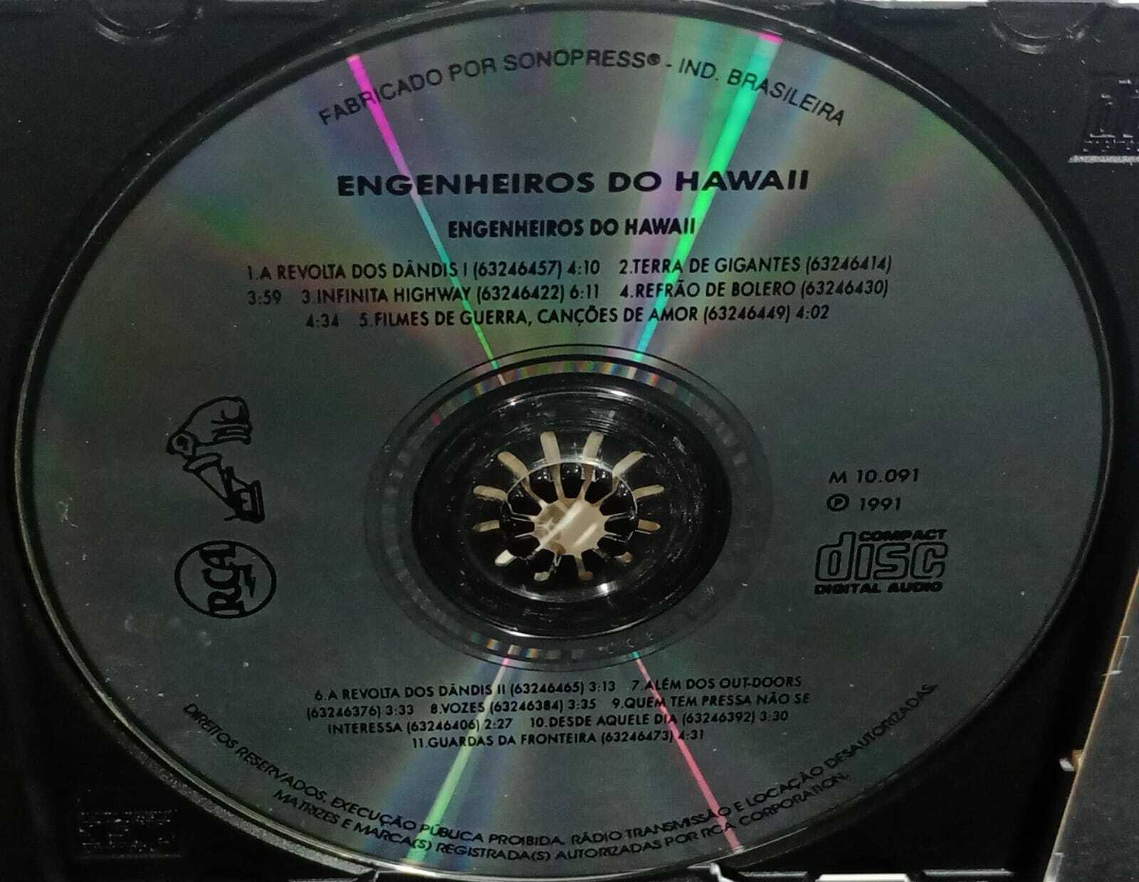 CD - Engenheiros do Hawaii - a Revolta dos Dandis