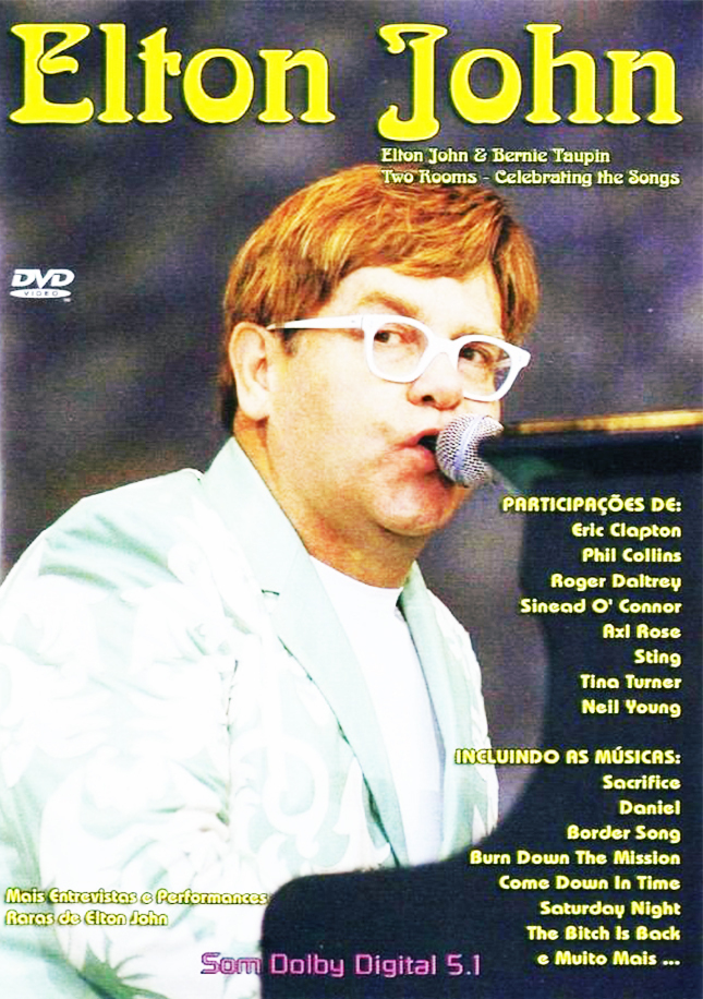 DVD - Elton John - Two Rooms Celebrating Songs