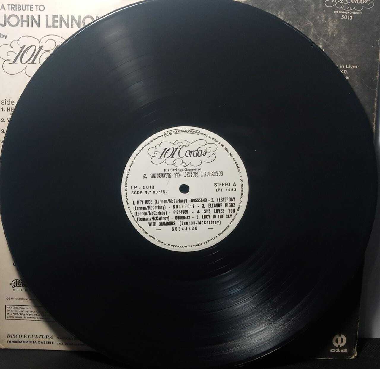 VINIL - John Lennon - A Tribute by 101 Strings Orchestra