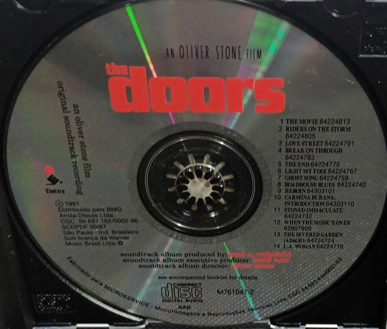 CD - Doors the - Oliver Stone Soundtrack