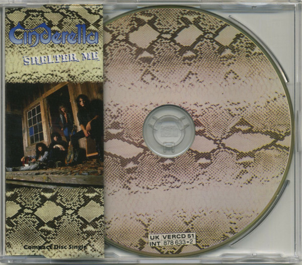 CD - Cinderella - Shelter Me (UK)
