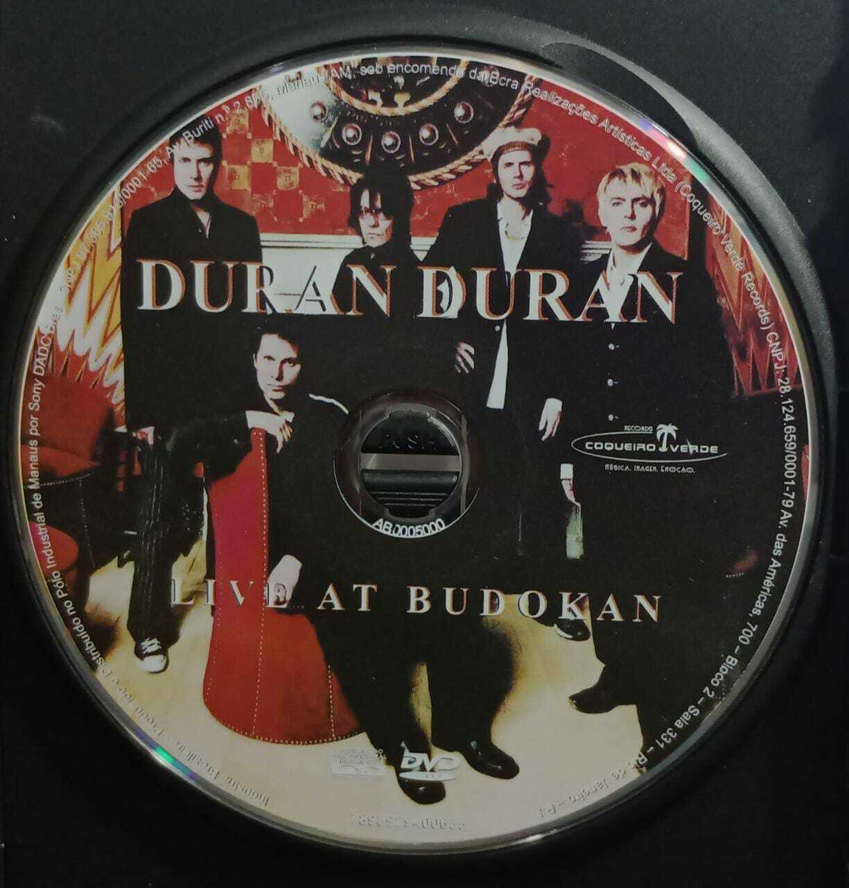 DVD - Duran Duran - At Budokan - Live Special Tokyo 2003
