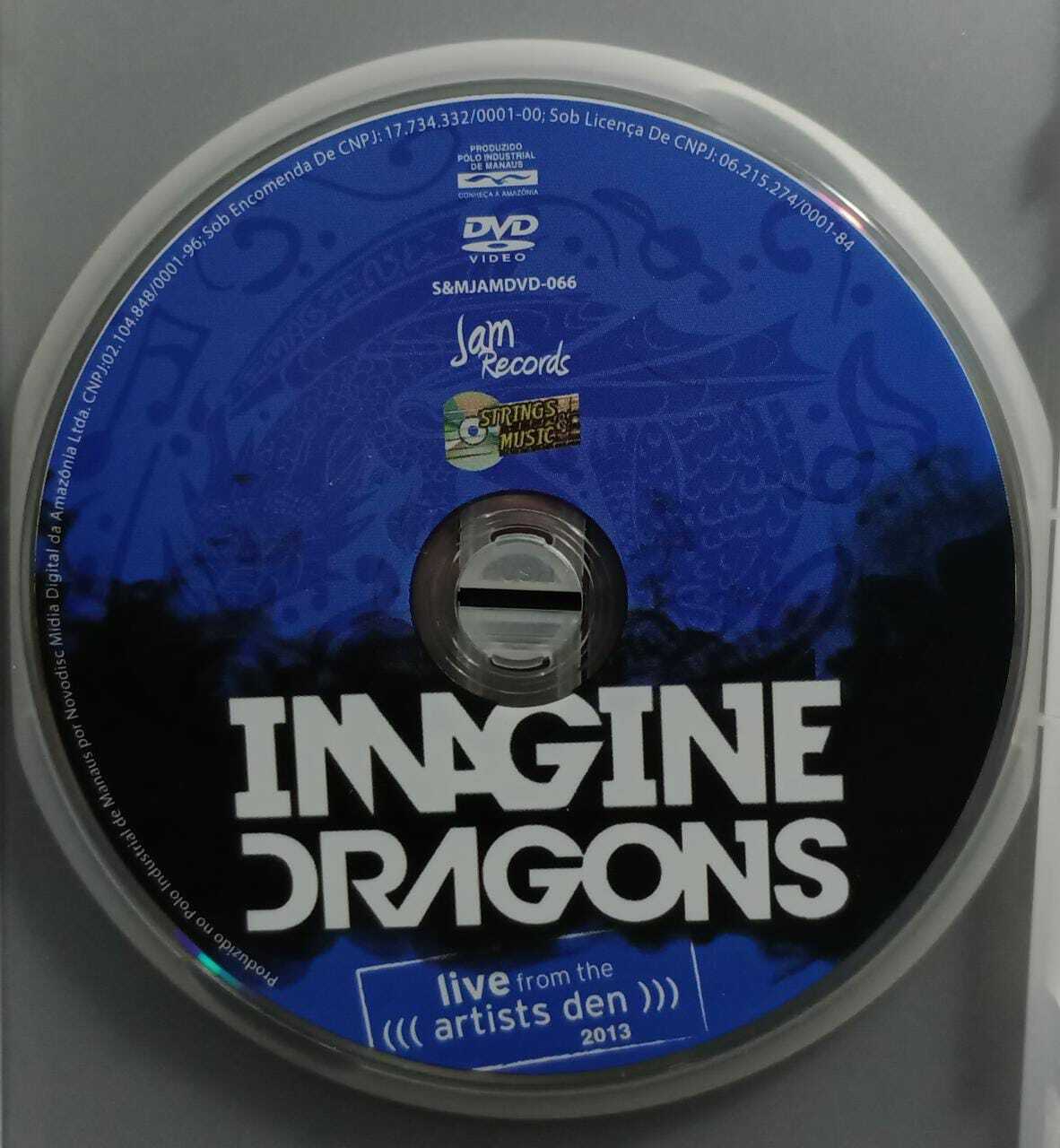 DVD - Imagine Dragons - Live From the Artists Dean 2013