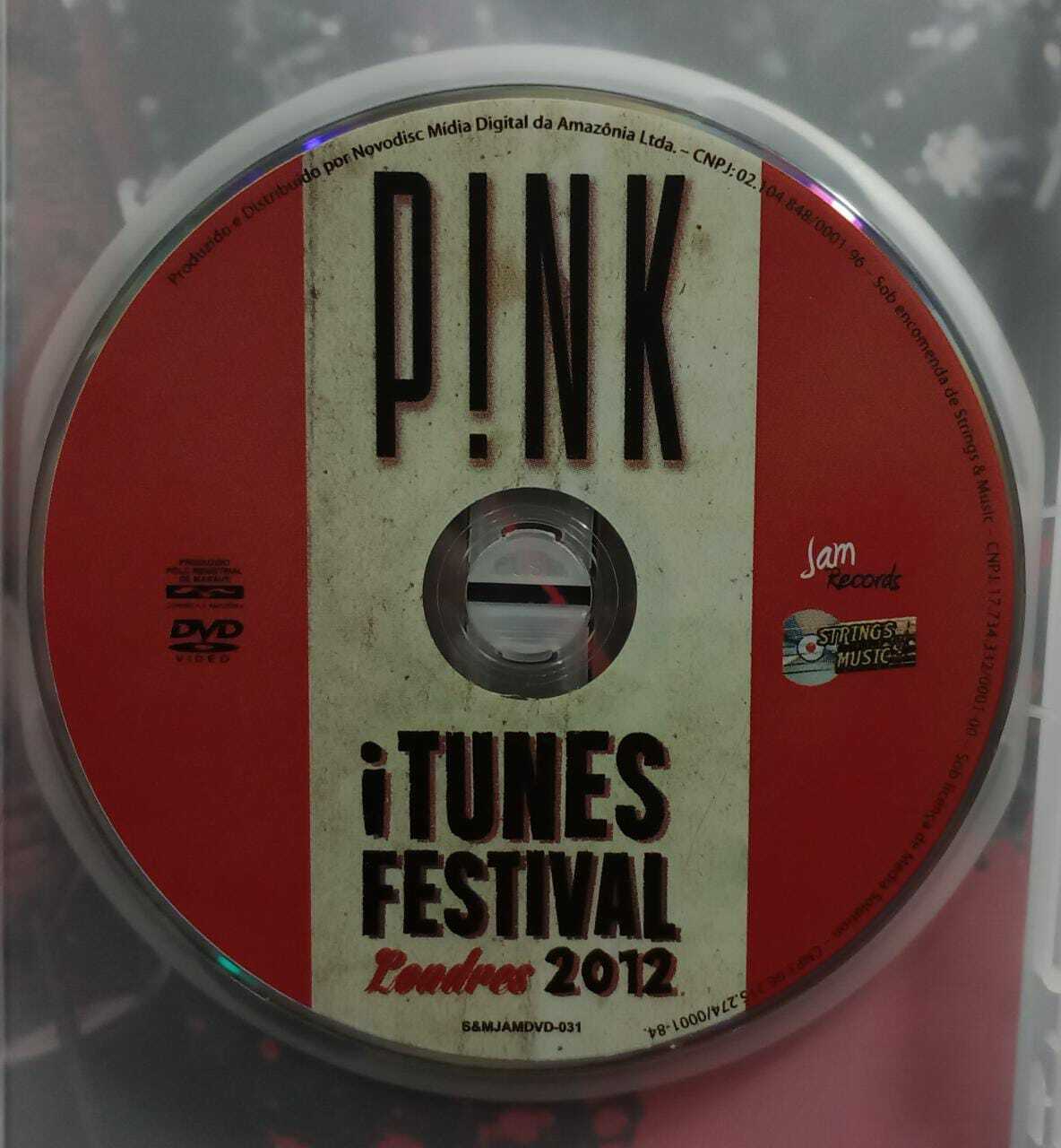 DVD - Pink - Itunes Festival London 2012