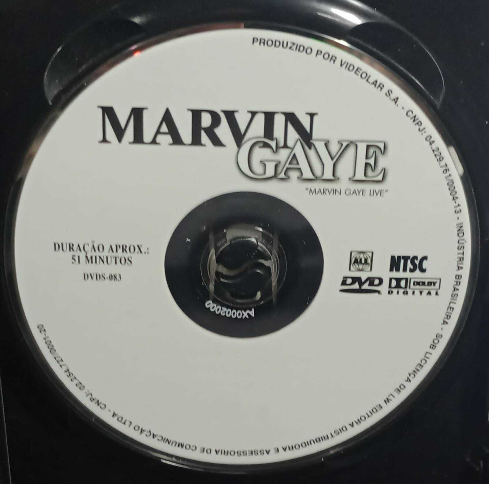 DVD - Marvin Gaye - Ao Vivo