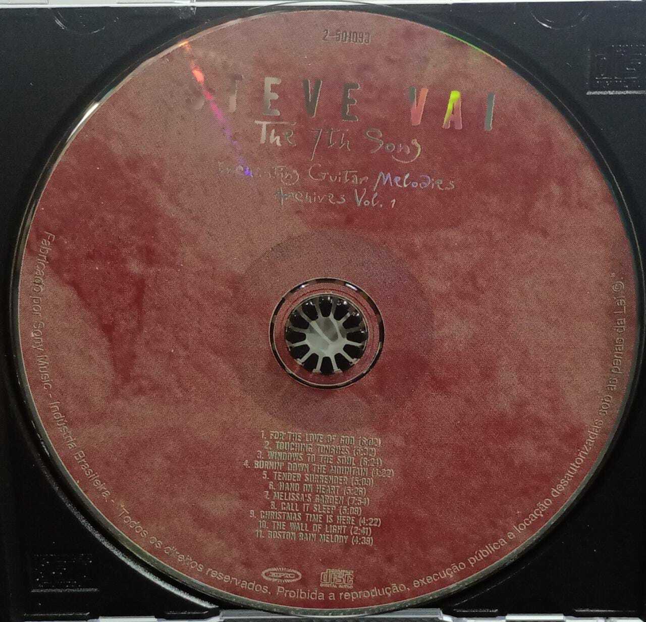 CD - Steve Vai - The 7th Song: Enchanting Guitar Melodies - Archives Vol. 1