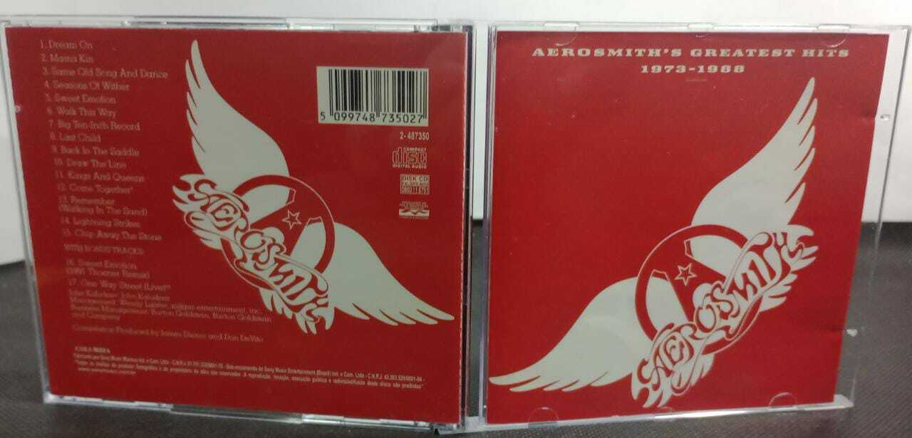 CD - Aerosmith - Greatest Hits 1973-1988