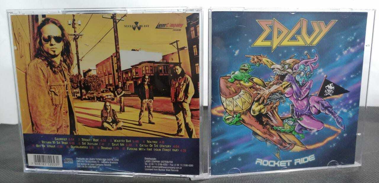 CD - Edguy - Rocket Ride (Acrilico)
