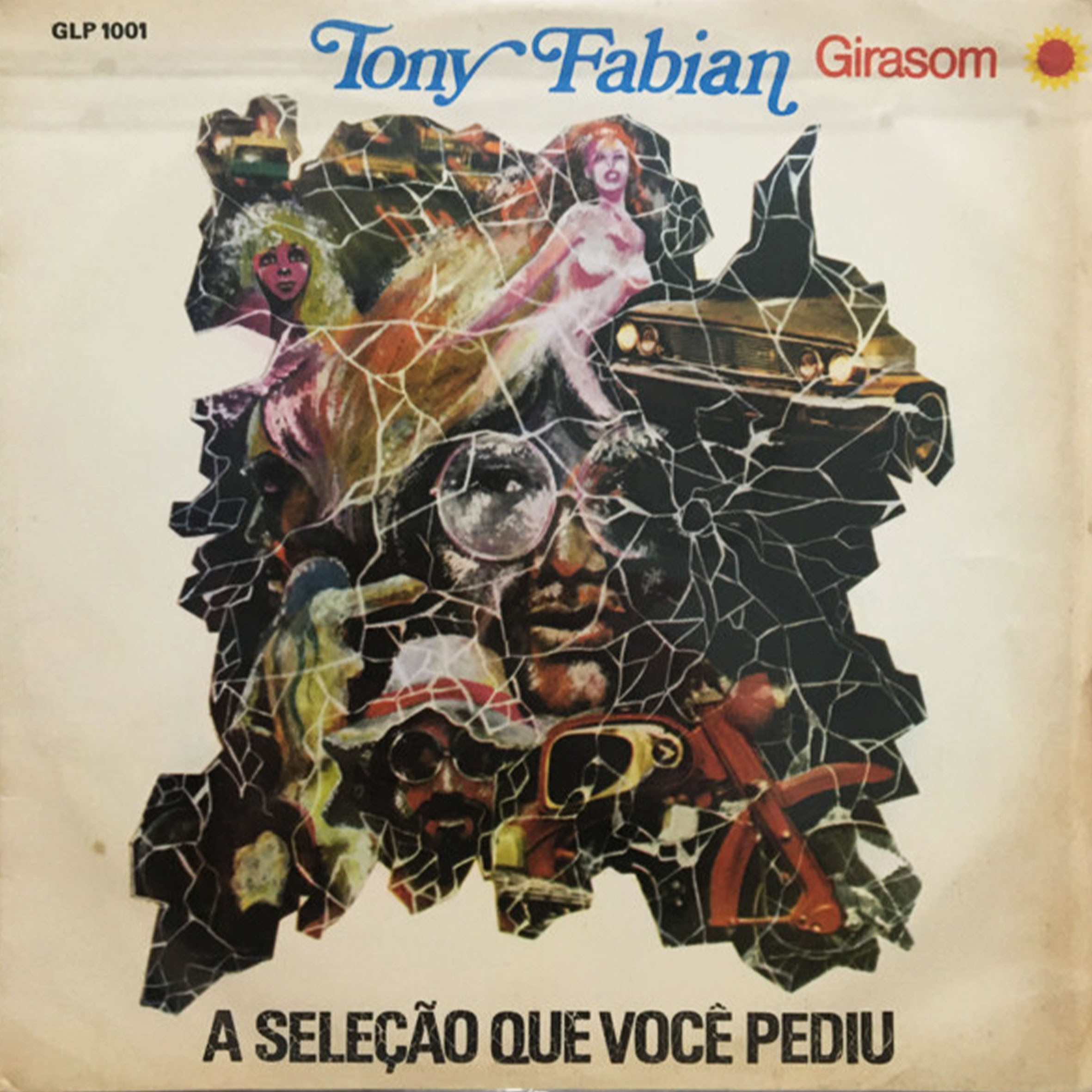 Vinil - Tony Fabian - A Seleção Que Você Pediu