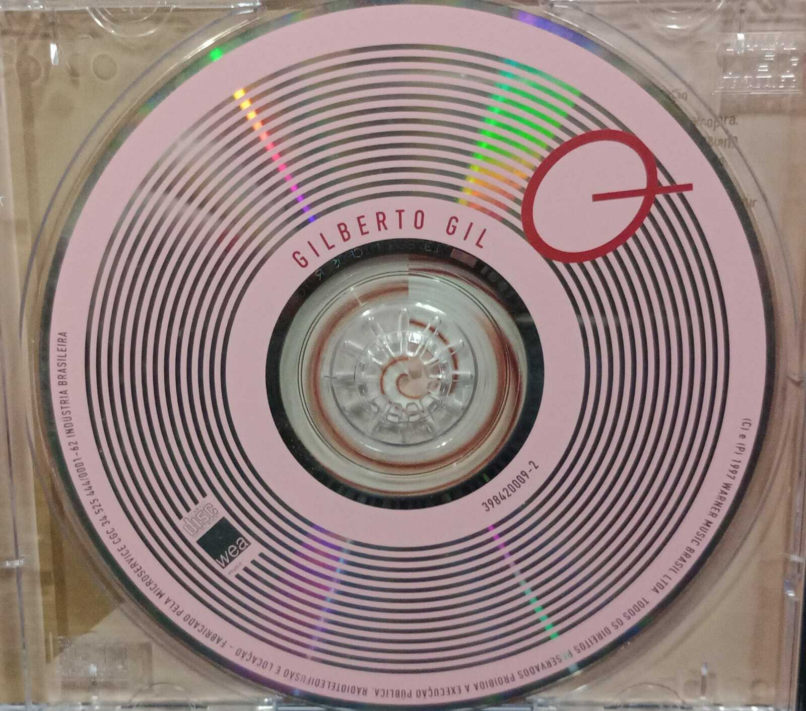 CD - Gilberto Gil - Quanta