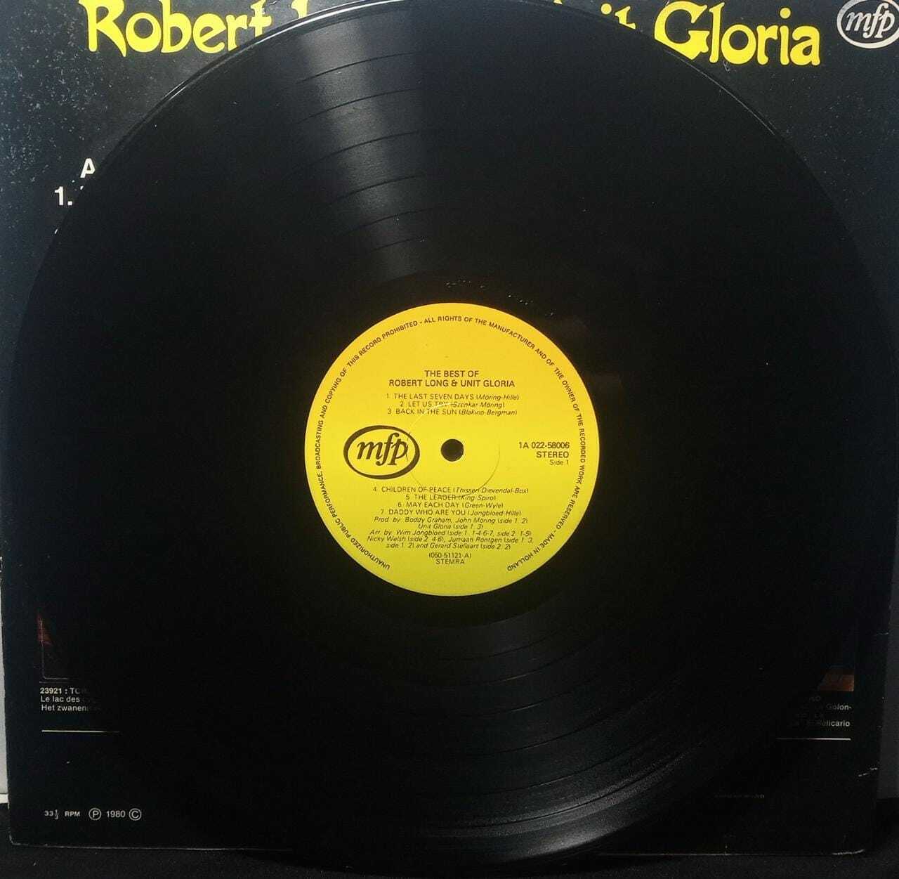 Vinil - Robert Long and Unit Gloria - The Best Of (Holland)