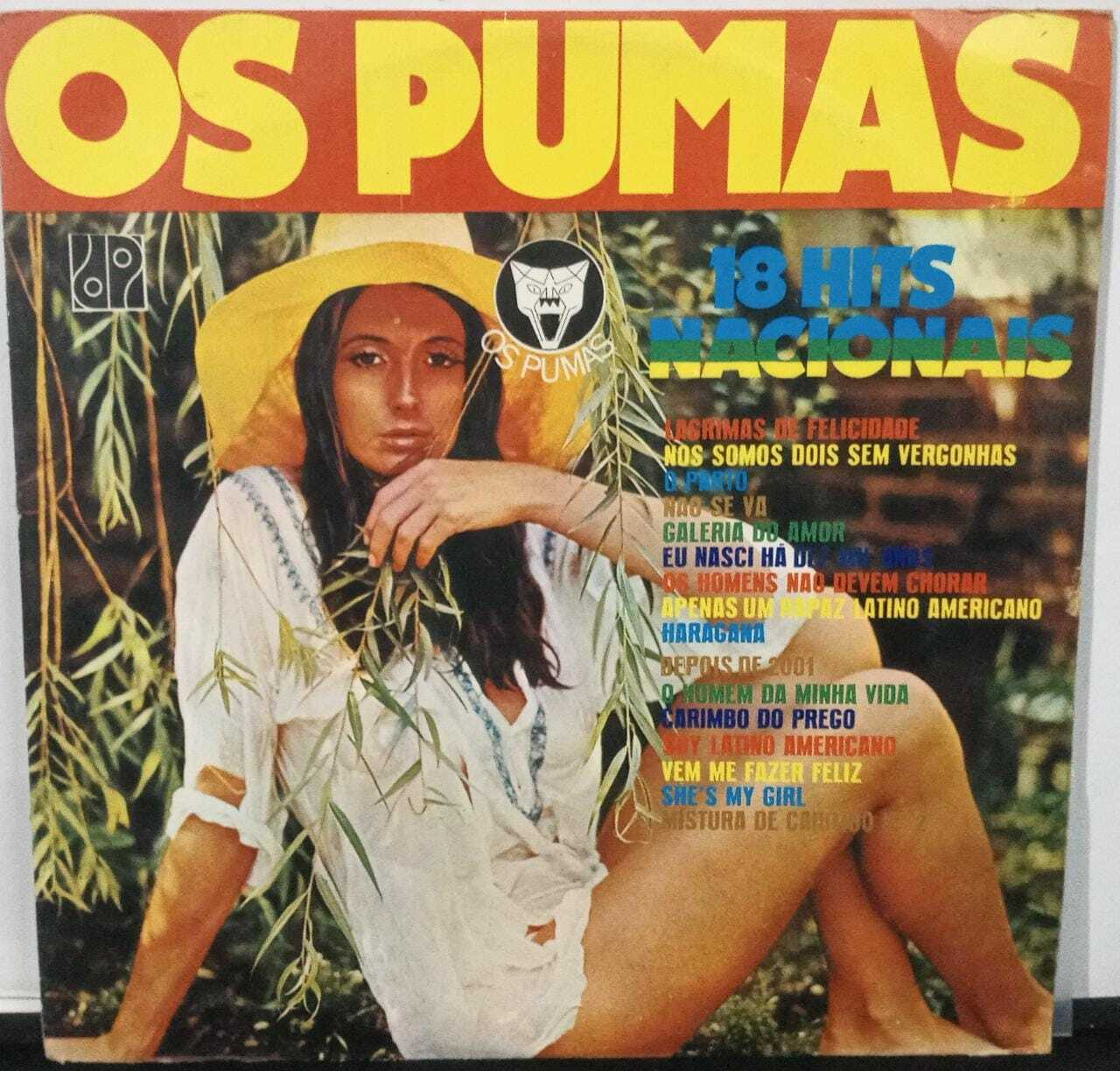 Vinil - Pumas Os - 18 Hits Nacionais
