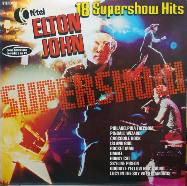 Vinil - Elton John - 18 Supershow Hits