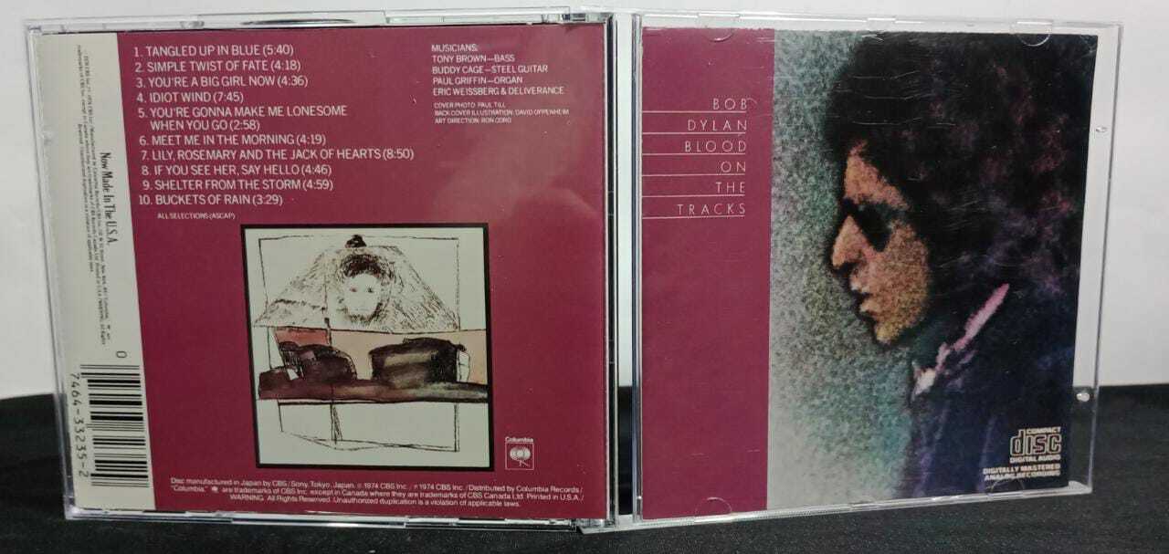 CD -  Bob Dylan - Blood On The Tracks (USA)