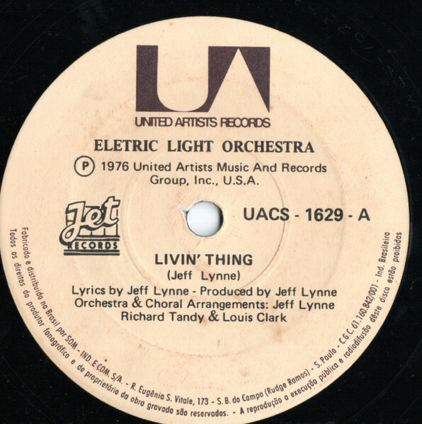 Vinil Compacto - Electric Light Orchestra - Livin Thing