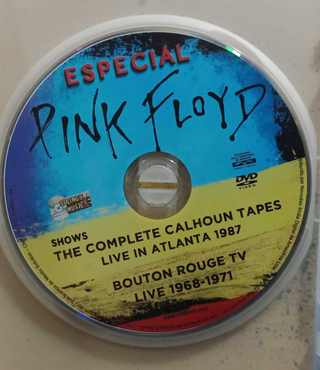 DVD - Pink Floyd - The Complete Calhoun Tapes Live In Atlanta 1987 + Bouton Rouge TV Live 1968-1971