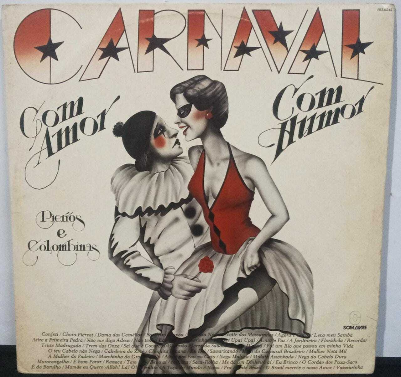 Vinil - Bloco Pierrôs E Colombinas - Carnaval Com Amor, Carnaval Com Humor