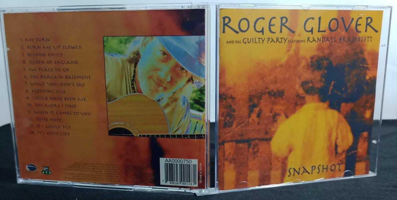 CD - Roger Glover and the Guilty Party Featuring Randall Bramblett - Snapshot
