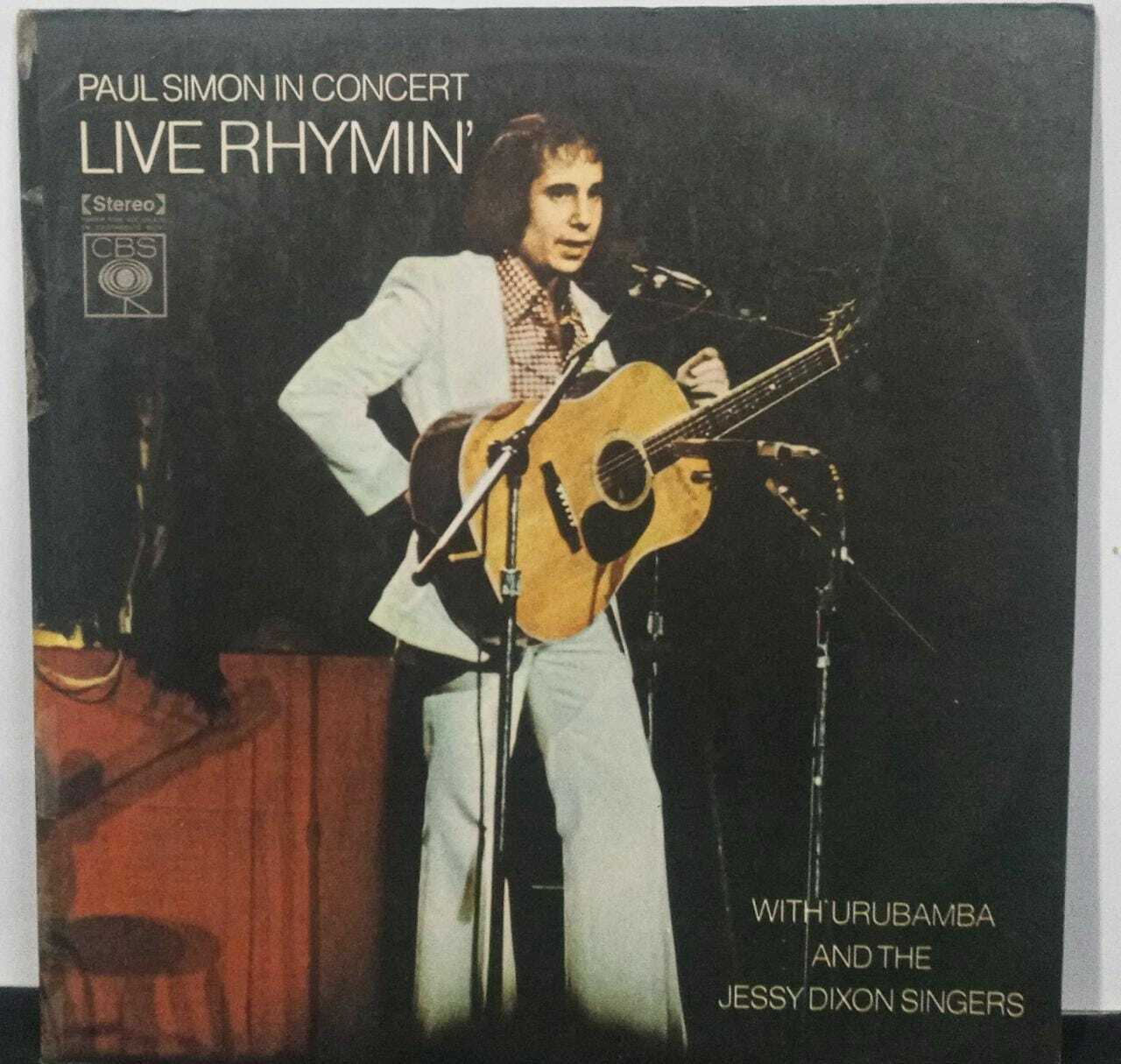 Vinil - Paul Simon - In Concert Live Rhymin With Urubamba And The Jessy Dixon Singers