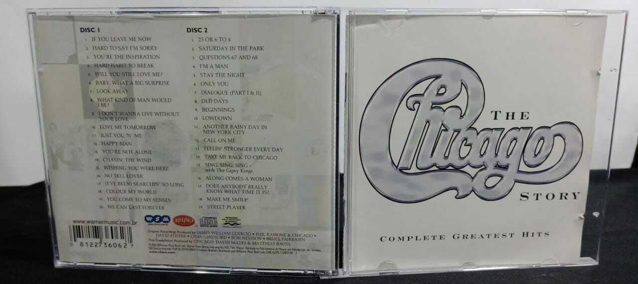 CD - Chicago - The Chicago Story Complete Greatest Hits (Duplo)
